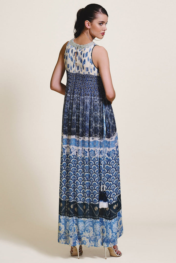 ILA-INDIGO -DRESS