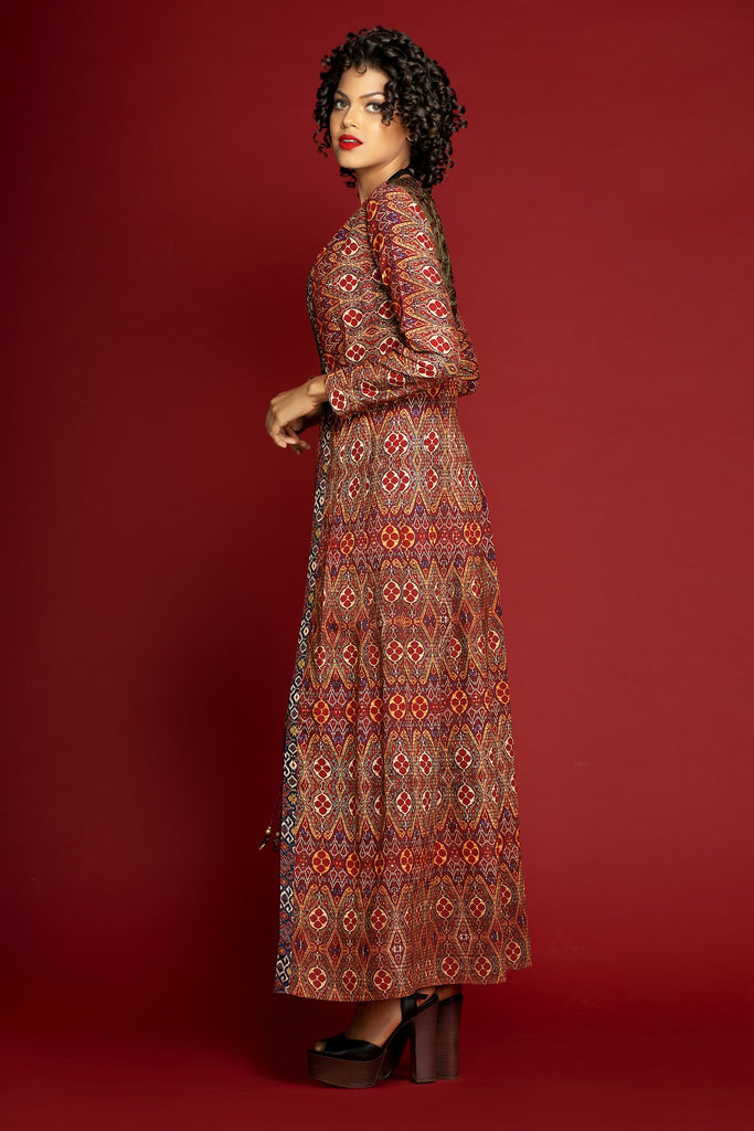 W-SUZNI FRONT OPEN COAT